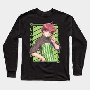 Akio Furukawa Clannad Kuranado Anime Long Sleeve T-Shirt